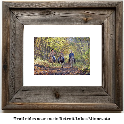 trail rides near me in Detroit Lakes, Minnesota